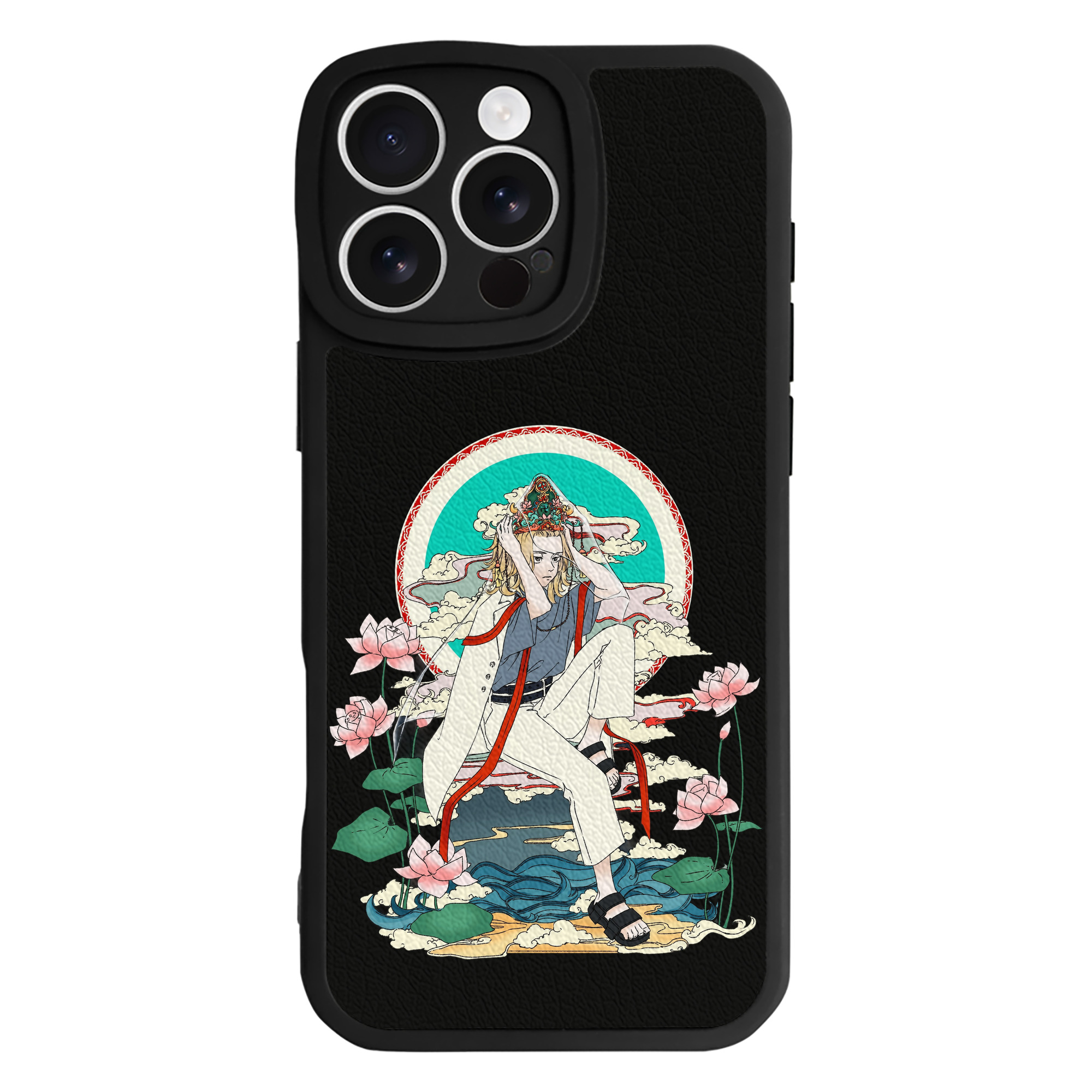 （画像用） 東京リベンジャーズ Tokyo Revengers 【iPhone 16シリーズ対応】シリコンスマホケース（レザー調） 材質：シリコン